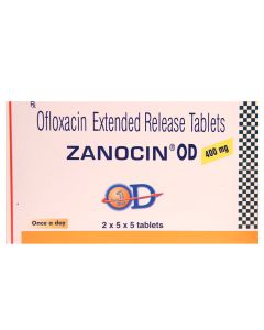 ZANOCIN OD 400MG TAB 5'S