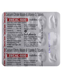 ZECAL 500MG TAB 15S