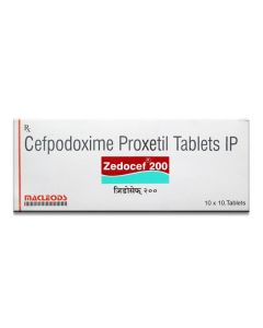 ZEDOCEF 200MG TAB 10S