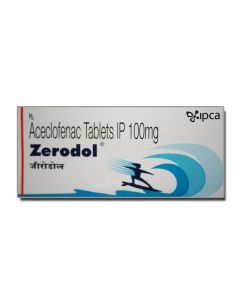 ZERODOL 100MG TAB 10S