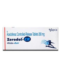 ZERODOL CR 200MG TAB 10S