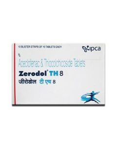 ZERODOL TH 8MG TAB 10'S