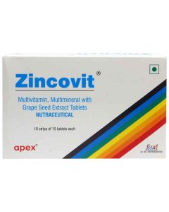 ZINCOVIT TAB 15'S