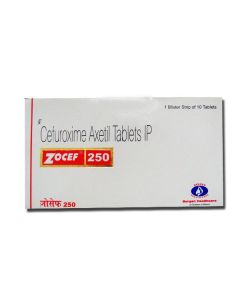 ZOCEF 250MG TAB 10S