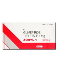 ZORYL 1MG TAB 15'S