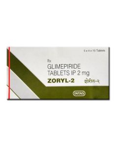ZORYL 2MG TAB 15'S