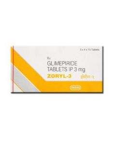ZORYL 3MG TAB 15S