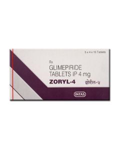 ZORYL 4MG TAB 15S