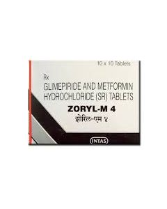 ZORYL M 4 FORTE TAB 15S